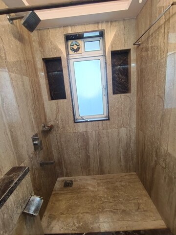 Bathroom in 4 BHK Apartment at Siddivinayak Aarundhati Heights, Chembur – for Rent