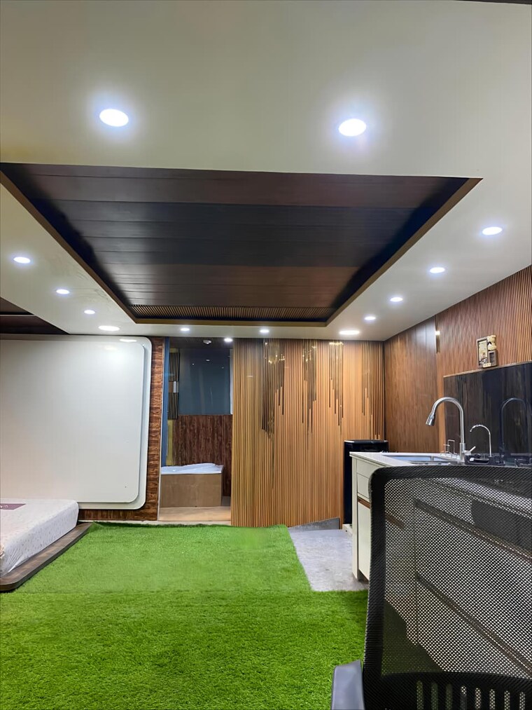 Kitchen, skynet-towers 3 Bedroom 2000 Sq.Ft. Apartment In Patiala Road Zirakpur 9389902