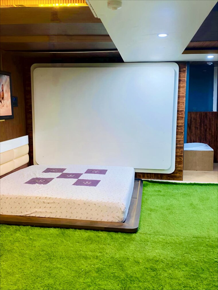 Bedroom, skynet-towers 3 Bedroom 2000 Sq.Ft. Apartment In Patiala Road Zirakpur 9389902