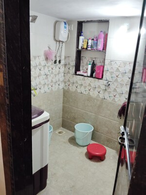 Bathroom in 1 BHK Apartment at Agarwal Green Village, Mira Road – for Sale