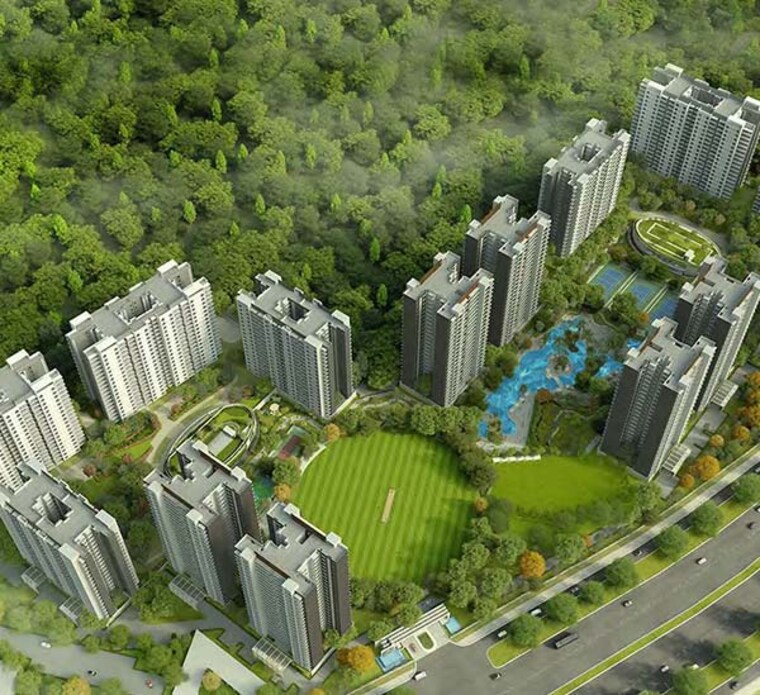 Balcony, sobha-city-gurgaon 2 Bedroom 1381 Sq.Ft. Apartment In Sector 108 Gurgaon 9389960