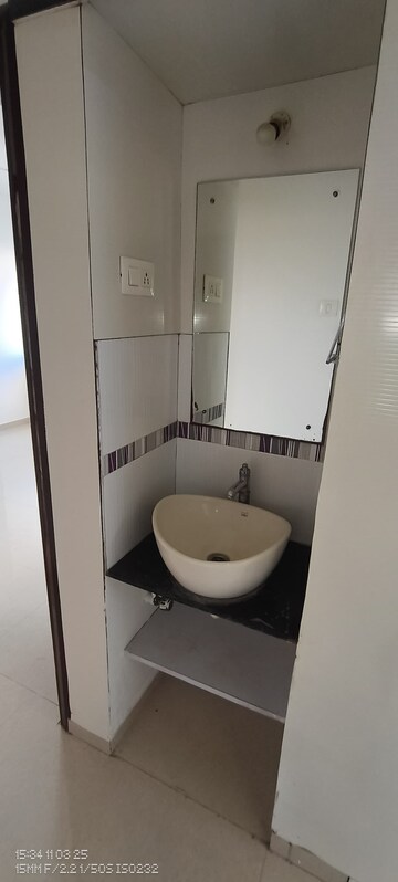 Bathroom in 2 BHK Apartment at Cosmos Springs Angel, Ghodbunder Road – for Rent