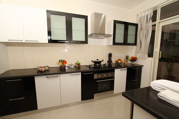 Kitchen, assotech-the-nest 3 Bedroom 1640 Sq.Ft. Apartment In Sain Vihar Ghaziabad 9389967