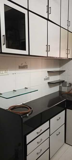 Kitchen in 1 BHK Apartment at Neel Varsha Apartment, Mahim – for Rent