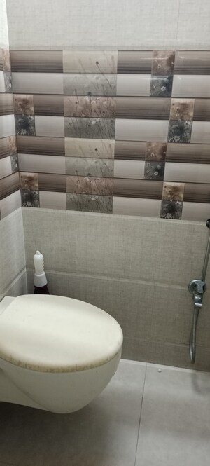 Bathroom in 1 BHK Apartment at Neel Varsha Apartment, Mahim – for Rent