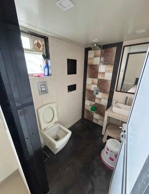 Bathroom in 2 BHK Apartment at Raja Ramdev Park Apartment, Bhayandar East – for Rent