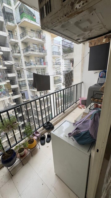 Balcony in 2 BHK Apartment at Panchsheel Wellington, Dundahera – for Sale