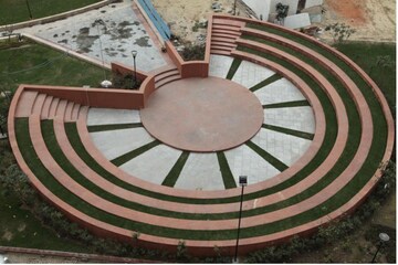 Staircase in 3 BHK Apartment at Mahagun Mascot, Sain Vihar – for Sale