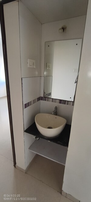 Bathroom in 2 BHK Apartment at Cosmos Springs Angel, Ghodbunder Road – for Rent