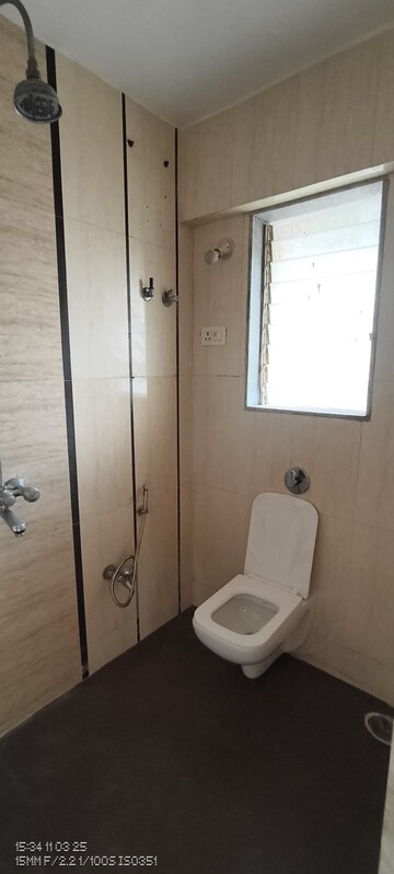 Bathroom in 2 BHK Apartment at Cosmos Springs Angel, Ghodbunder Road – for Rent