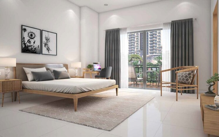 Bedroom, godrej-nature-plus 2 Bedroom 823 Sq.Ft. Apartment In Sohna Sector 33 Gurgaon 9390035