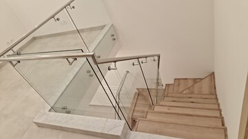 Staircase in 3 BHK Apartment at DDA Rosewood Apartments, Vasant Kunj – for Rent