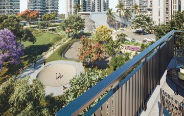 Balcony in 2 BHK Apartment at Godrej Nature Plus, Sohna Sector 33 – for Sale