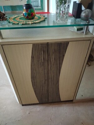 Balcony in 3.5 BHK Apartment at Hiranandani Meadows, Manpada – for Rent