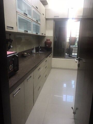 Kitchen in 2.5 BHK Apartment at Oberoi Realty Woods, Goregaon East – for Rent