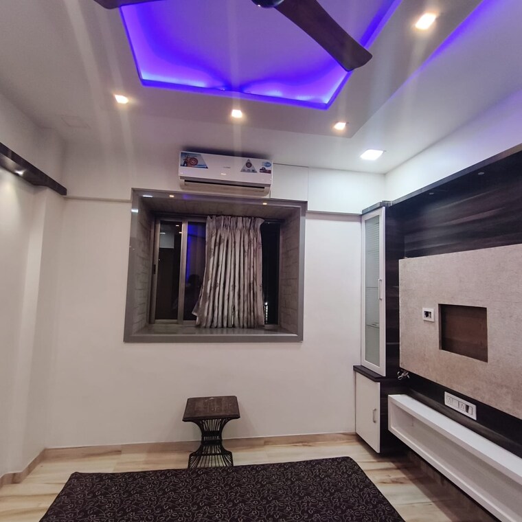 Living Room, vijay-annex-3 1.5 Bedroom 650 Sq.Ft. Apartment In Waghbil Thane 9390073