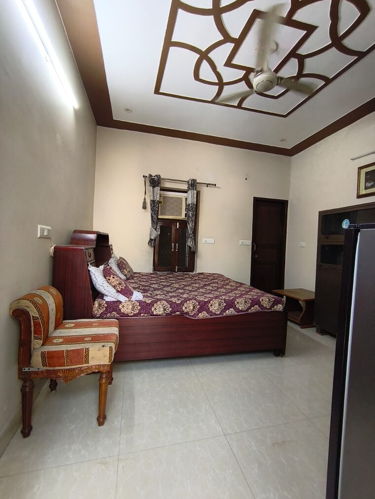 Bedroom, sector 46 1 RK 270 Sq.Ft. Builder Floor In Sector 46 Faridabad 9390066