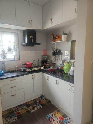 Kitchen in 3 BHK Apartment at Prestige Sunrise Park, Electronic City Phase I – for Rent