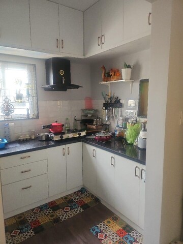 Kitchen in 3 BHK Apartment at Prestige Sunrise Park, Electronic City Phase I – for Rent