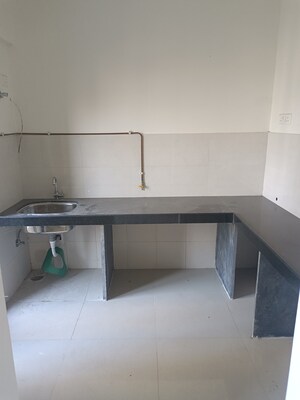 Kitchen in 1 BHK Apartment at Ashar Metro Towers, Vartak Nagar – for Sale