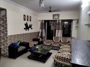 Living Room in 2 BHK Apartment at M R Galaxy Royale, Goregaon West – for Rent