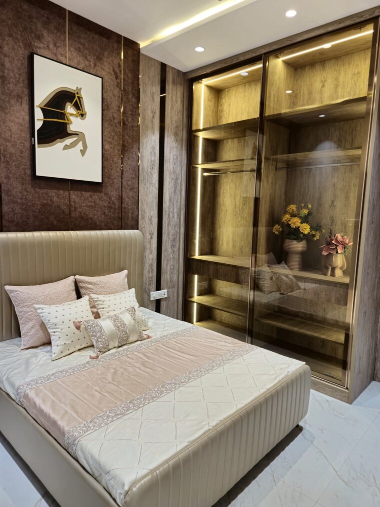 Bedroom, mika-triton-residency 2 Bedroom 870 Sq.Ft. Apartment In Wadgaon Sheri Pune 9390111