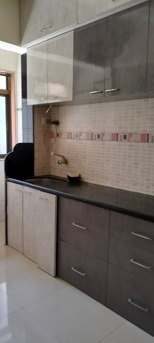 Kitchen in 2 BHK Apartment at Baba Shrishti, Nerul – for Rent