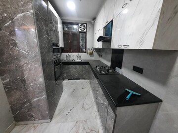 Kitchen in 3 BHK Builder Floor at Malviya Nagar – for Rent