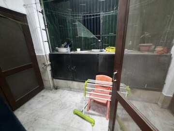 Bathroom in 3 BHK Builder Floor at Malviya Nagar – for Rent
