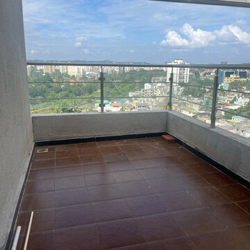 Balcony in 2 BHK Apartment at Padmanabh Golden Valley, Sinhagad Road – for Rent