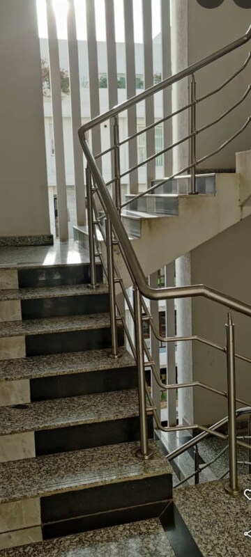 Staircase in 3 BHK Apartment at Sri Krishna Krishe Valley, Banjara Hills – for Sale