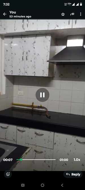 Kitchen in 2 BHK Apartment at Aditya Urban Casa, Sector 78 – for Rent