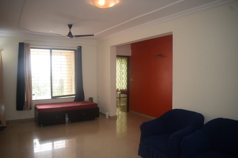 Living Room, camelot-society 2 Bedroom 1250 Sq.Ft. Apartment In Viman Nagar Pune 9390167