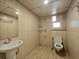 Bathroom in 3 BHK Apartment at Prestige High Fields, Gachibowli – for Rent