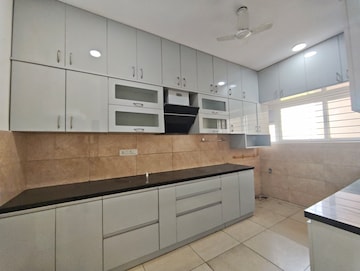 Kitchen in 3 BHK Apartment at Prestige High Fields, Gachibowli – for Rent