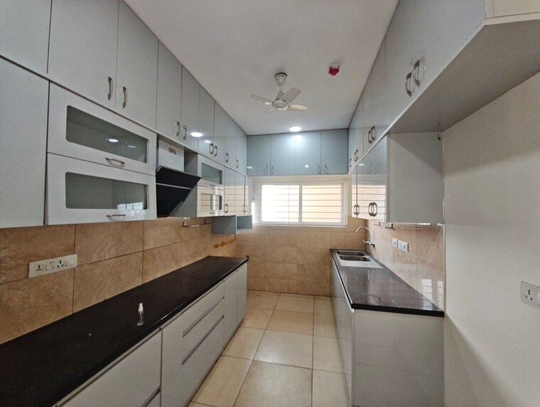 Kitchen, prestige-high-fields 3 Bedroom 1742 Sq.Ft. Apartment In Gachibowli Hyderabad 9390186