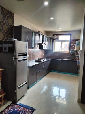 Kitchen in 3 BHK Builder Floor at Sainik Colony – for Sale