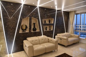 Living Room in 3 BHK Apartment at Vascon Windermere, Koregaon – for Sale