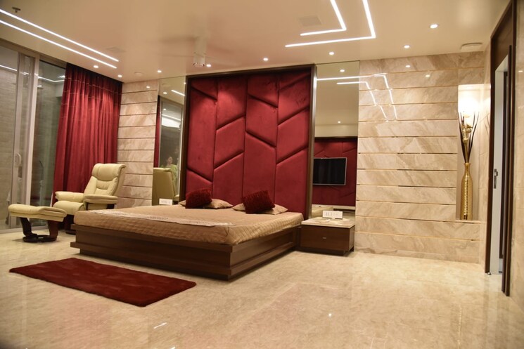 Living Room, vascon-windermere 3 Bedroom 3000 Sq.Ft. Apartment In Koregaon Pune 9390192