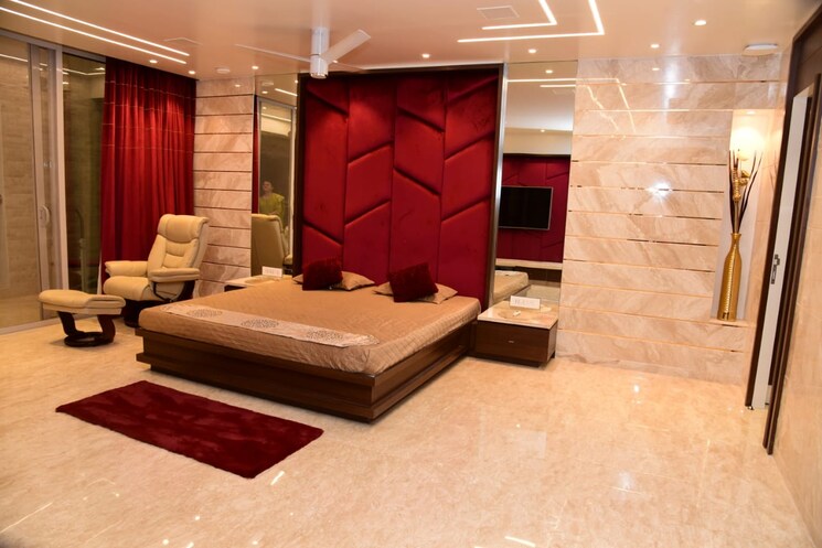 Living Room, vascon-windermere 3 Bedroom 3000 Sq.Ft. Apartment In Koregaon Pune 9390192