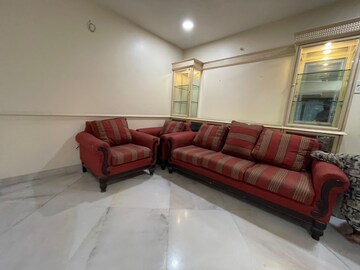 Living Room in 3 BHK Apartment at Belscot Chs Ltd, Andheri West – for Rent