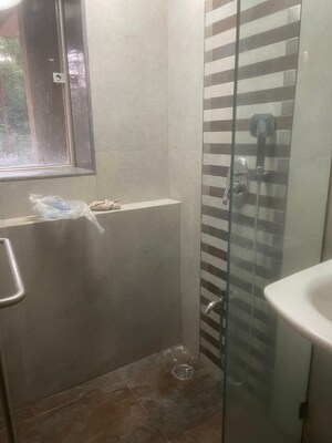 Bathroom in 3 BHK Apartment at Belscot Chs Ltd, Andheri West – for Rent