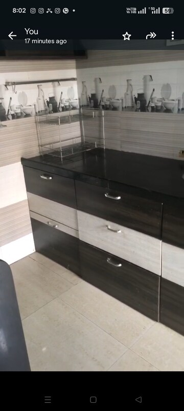 Kitchen in 2 BHK Apartment at Hubtown Gardenia, Mira Road – for Rent