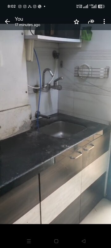 Kitchen in 2 BHK Apartment at Hubtown Gardenia, Mira Road – for Rent