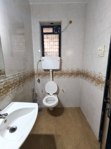 Bathroom in 2 BHK Apartment at Sahyadri Apartment, Nerul – for Rent