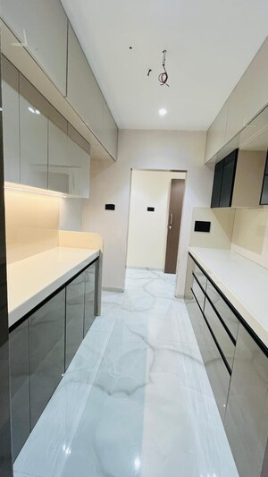 Kitchen in 3 BHK Builder Floor at Galaxy Maplewoods, Dighe – for Sale