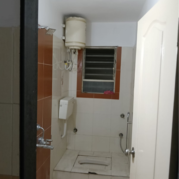 Bathroom in 3 BHK Apartment at Pimple Saudagar – for Rent