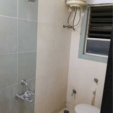 Bathroom in 3 BHK Apartment at Pimple Saudagar – for Rent