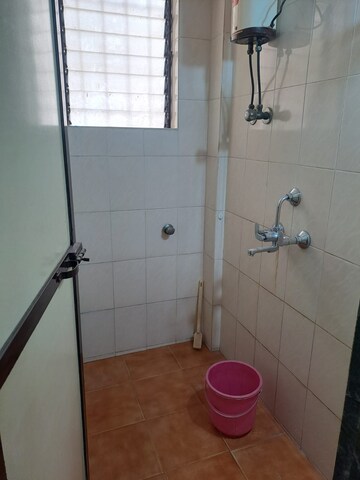 Bathroom in 1 BHK Apartment at West View CHS Kandivali, Kandivali West – for Rent