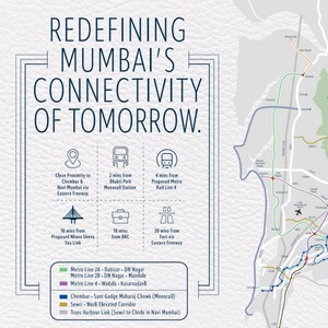 Master Bedroom in 2 BHK Apartment at Ajmera Manhattan, Bhakti Park – for Sale